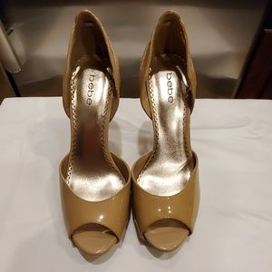 Tan Textured Stilettos